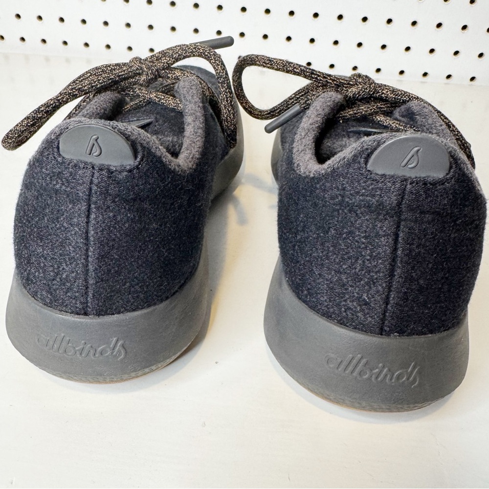 Allbirds | Women's Merino Wool Runners, Dark Grey‎ Sz. 10 - Picture 5 of 9